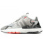 Кроссовки женские Adidas Nite Jogger Grey Two Solar Orange