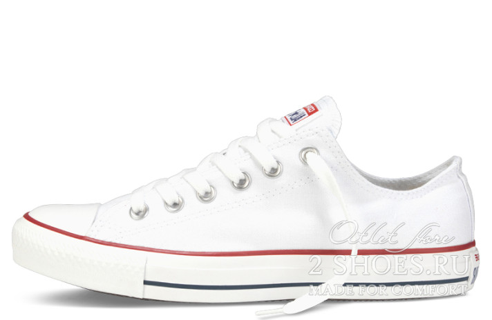 Кеды Converse All Star Low CHUCK TAYLOR Pure White M7652-40 белые
