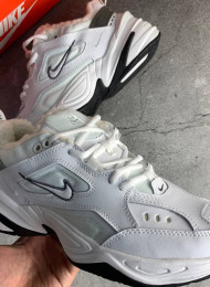 Кроссовки Nike M2K Tekno Winter White Cool Grey живое фото 3