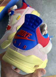Кроссовки Nike Air Jordan 4 (IV) Union Guava Ice живое фото 4