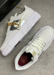 Кроссовки Nike Air Force 1 Pixel Summit White живое фото 2